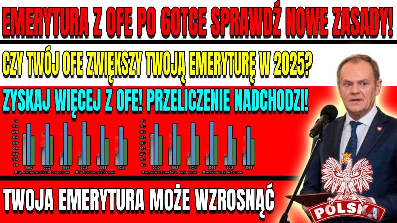 Emerytura po 60  roku życia z OFE  Sprawdź, kto zyska na ponownym przeliczeniu w 2025