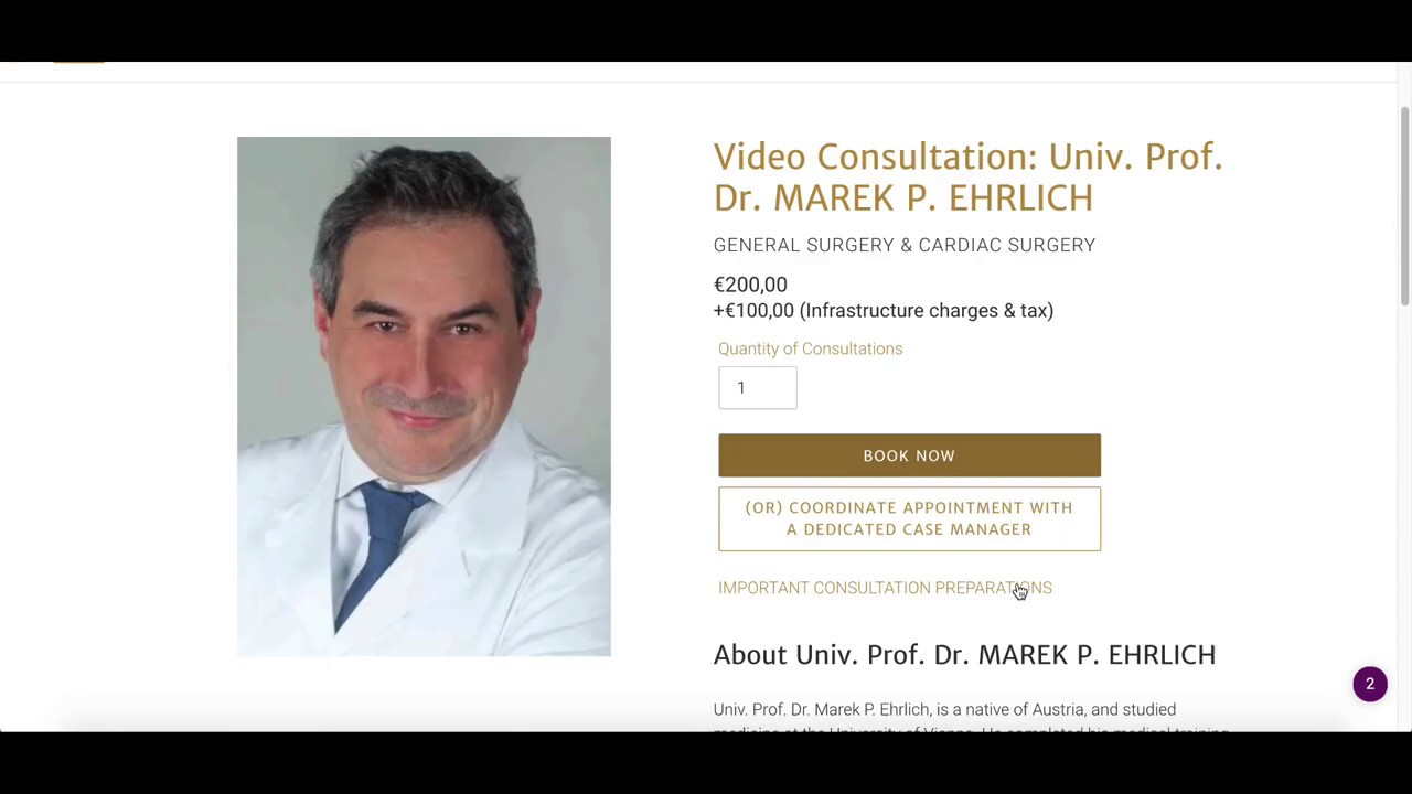 OHC - WPK How to book an online video consultation