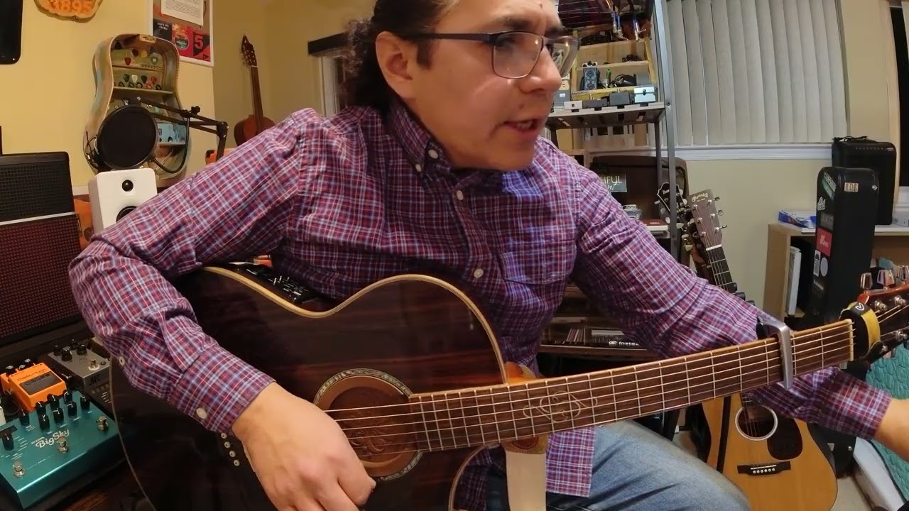 A una voz Guitarra acústica Tutorial para secuencia 