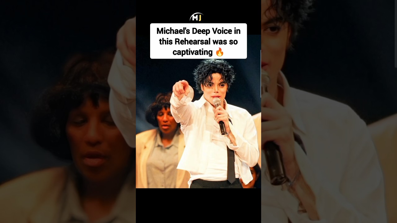 Michael Jackson's Deep Voice Was Fire🔥#mj #legend #shorts