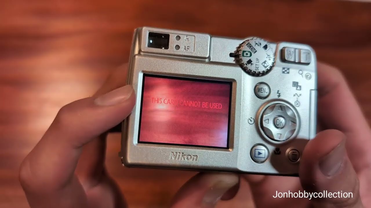Troubleshoot and Fix Nikon Coolpix SD Card Error