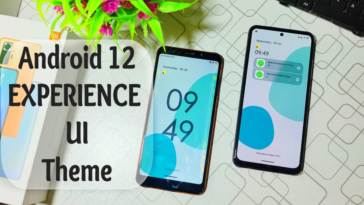 How to Get Android 12 UI on MIUI 12 & 12.5 | Experience 12 Theme