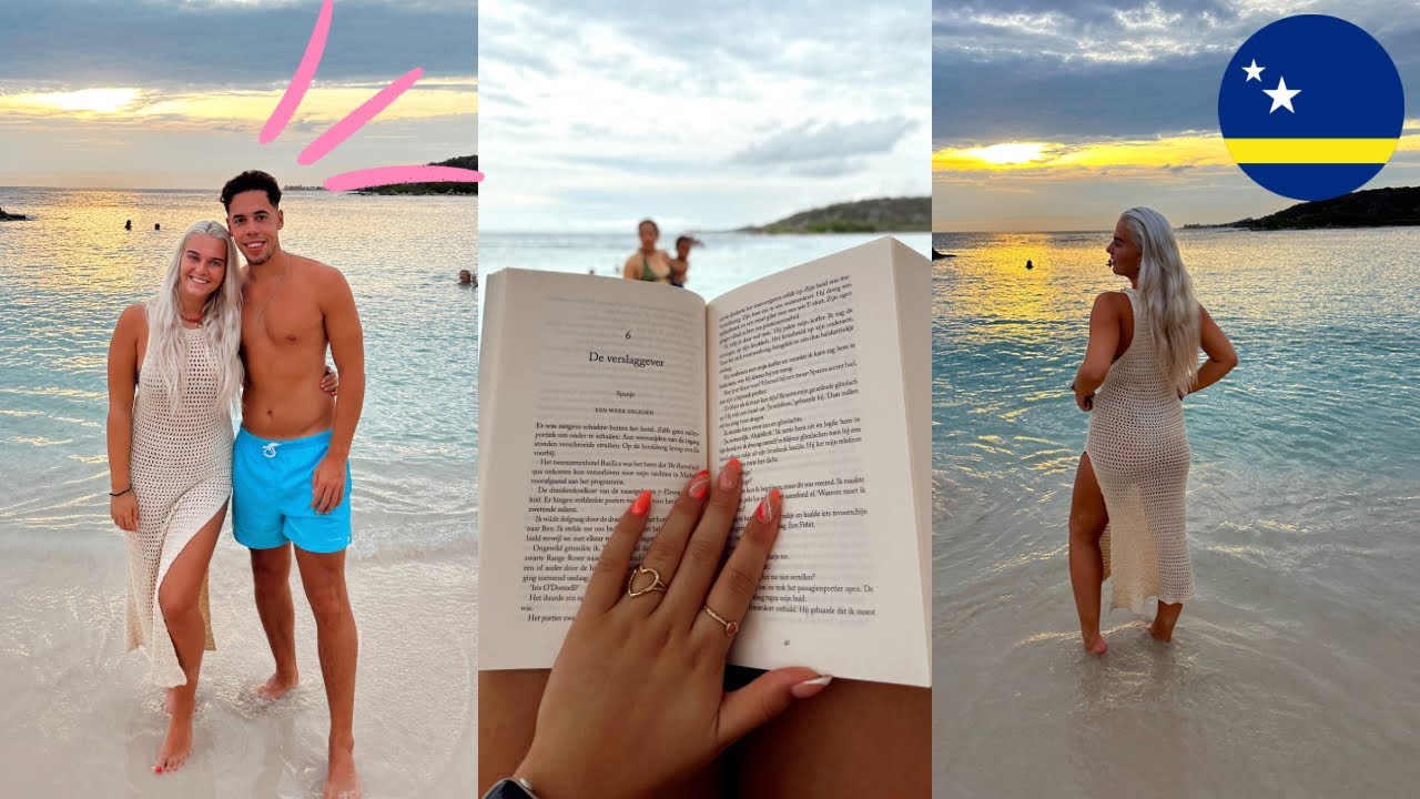 EERSTE DAG OP CURAÇAO MET RAMON!🇨🇼💗BIJ ZEST BIJ DE JAN THIEL BAAI!🌴