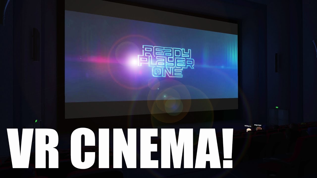 READY PLAYER ONE TRAILER IN A VIRTUAL REALITY CINEMA!! Bigscreen Beta Oculus Rift Gameplay