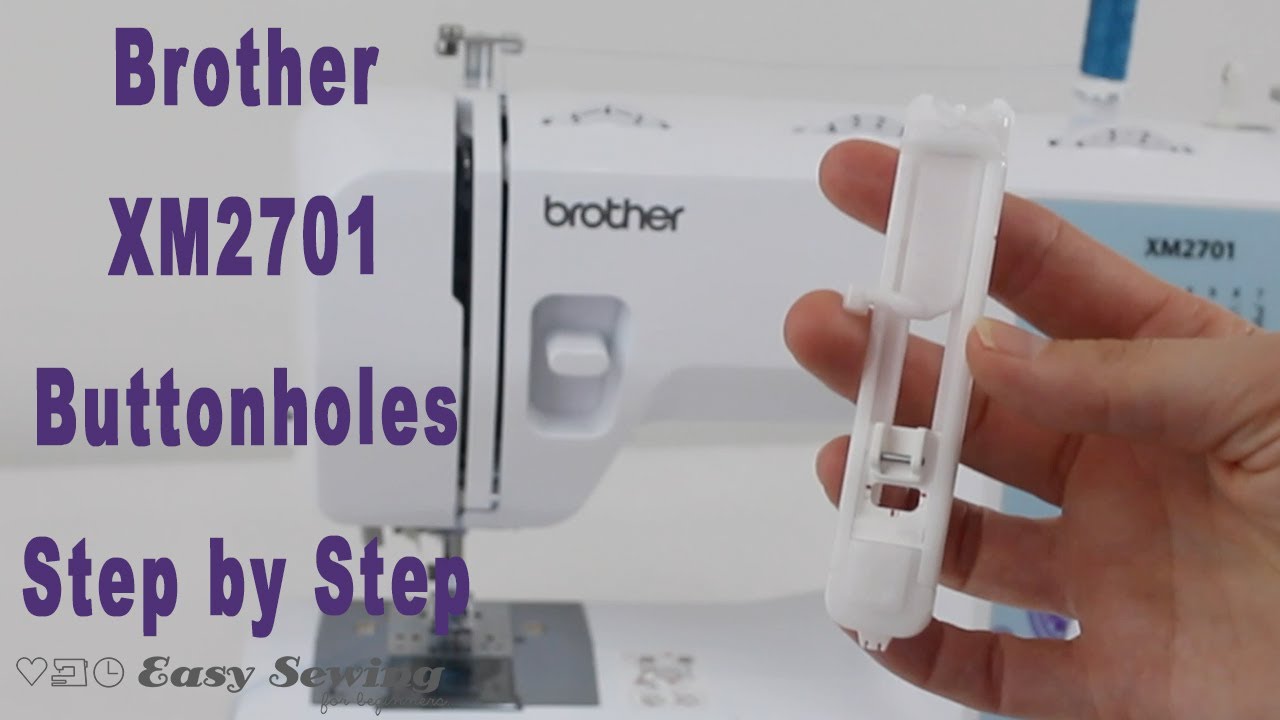 Как сделать петлю на швейной машине Brother XM2701
