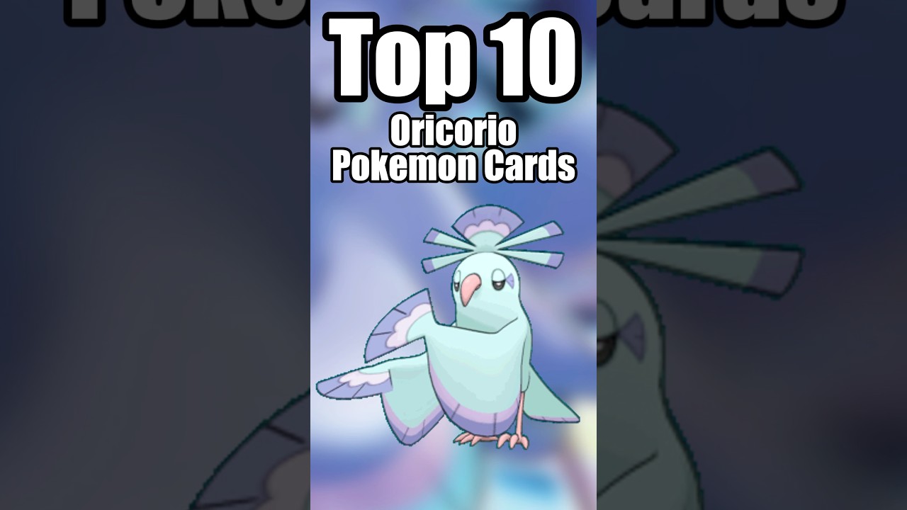 Top 10 most valuable Oricorio Pokemon cards #pokemon #pokemoncards #top10 #pokemontcg #shorts