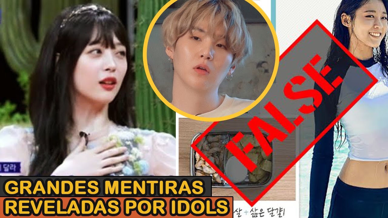 GRANDES MENTIRAS REVELADAS POR IDOLS !!