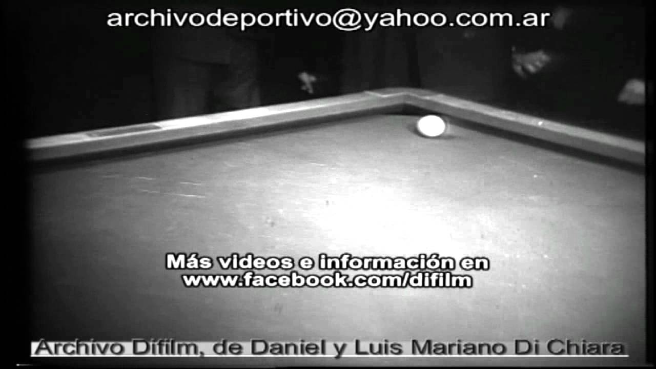 DiFilm - Campeonato Argentino de Billar a Tres Bandas (1956)