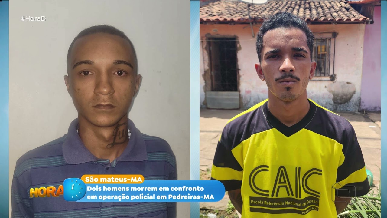 Dois homens m0rrem em confronto em oper@&ccedil;&atilde;o policial em pedreiras MA