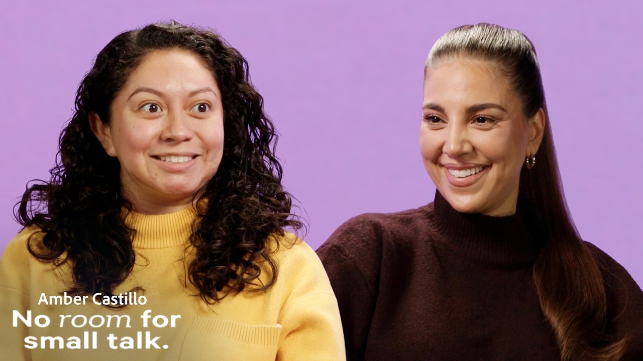 The Art of Storytelling: Amber Castillo's Journey in Design and Sports | No Room For Small Talk
