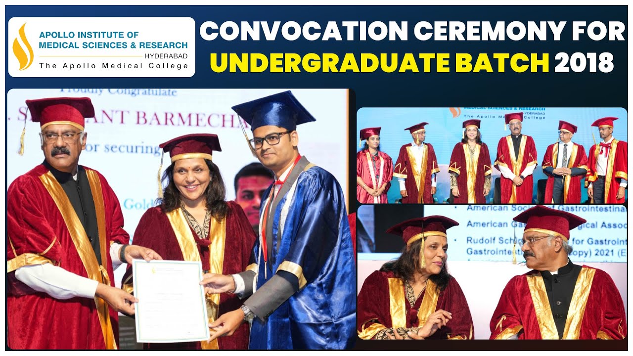 Apollo Medical College  Convocation Ceremony | 2018 Batch | AIMSR