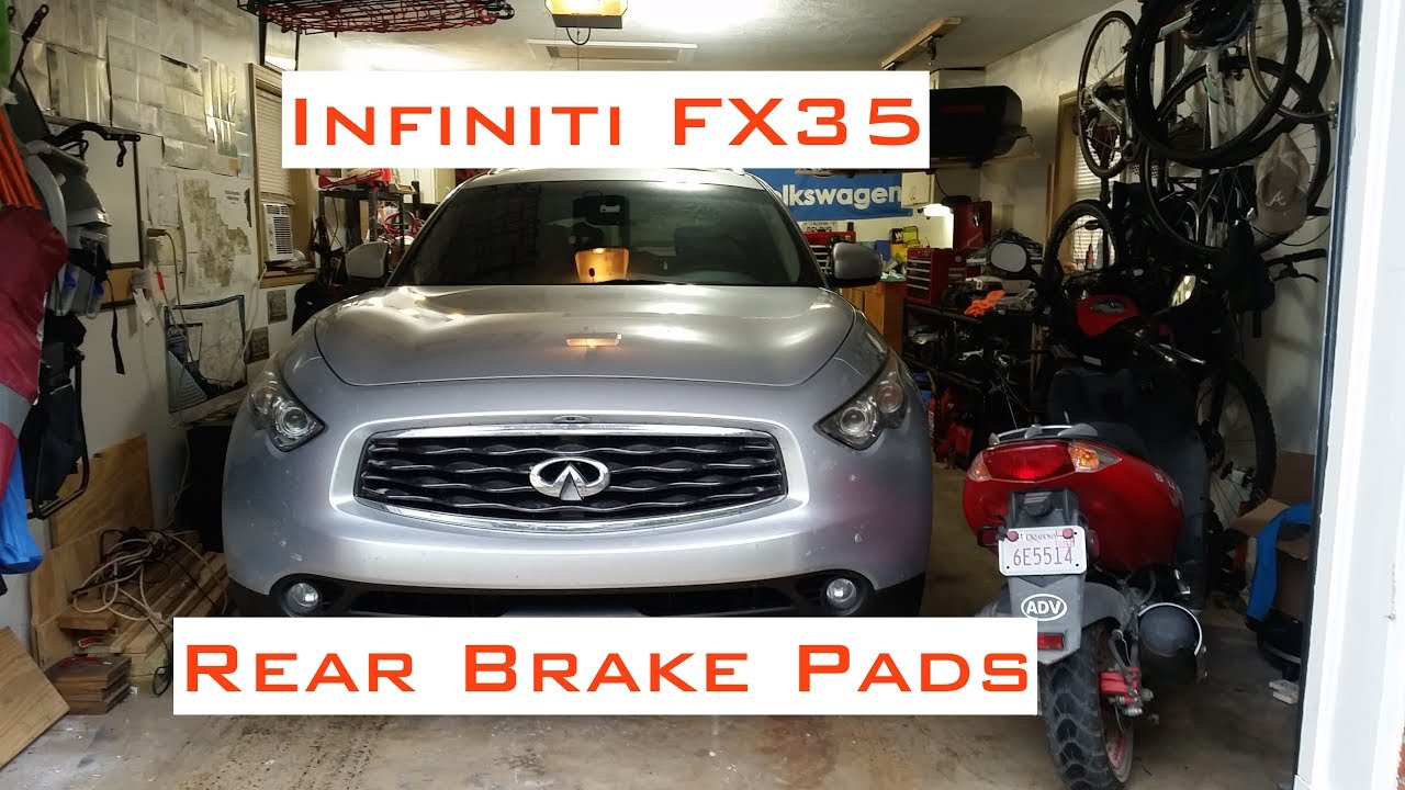 Infiniti FX35 | Rear Brake Pads DIY | 2009-2012