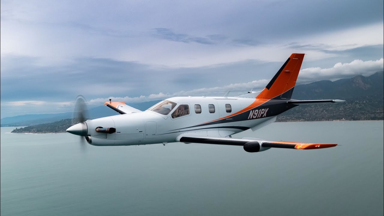 New Plane & Pilot - TBM 850