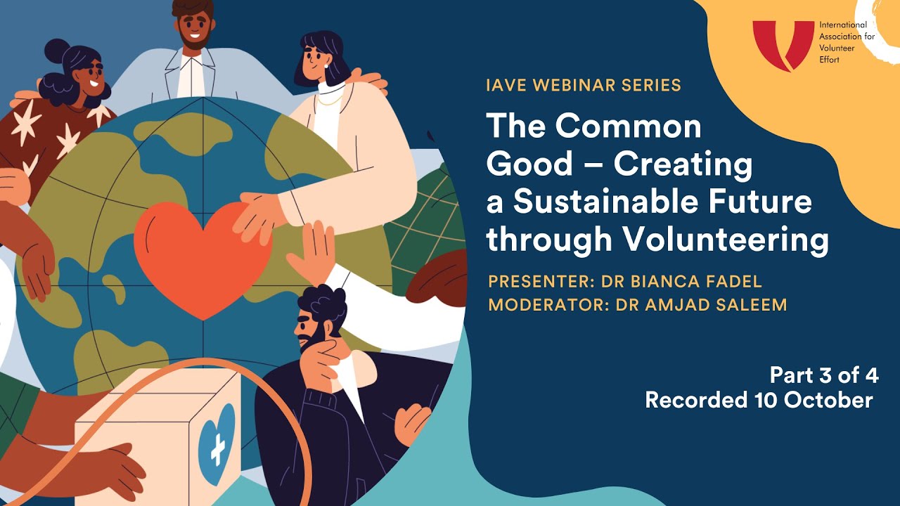 The Common Good Series - Part 3: Presenter  Dr Bianca Fadel | Moderator Dr Amjad Saleem