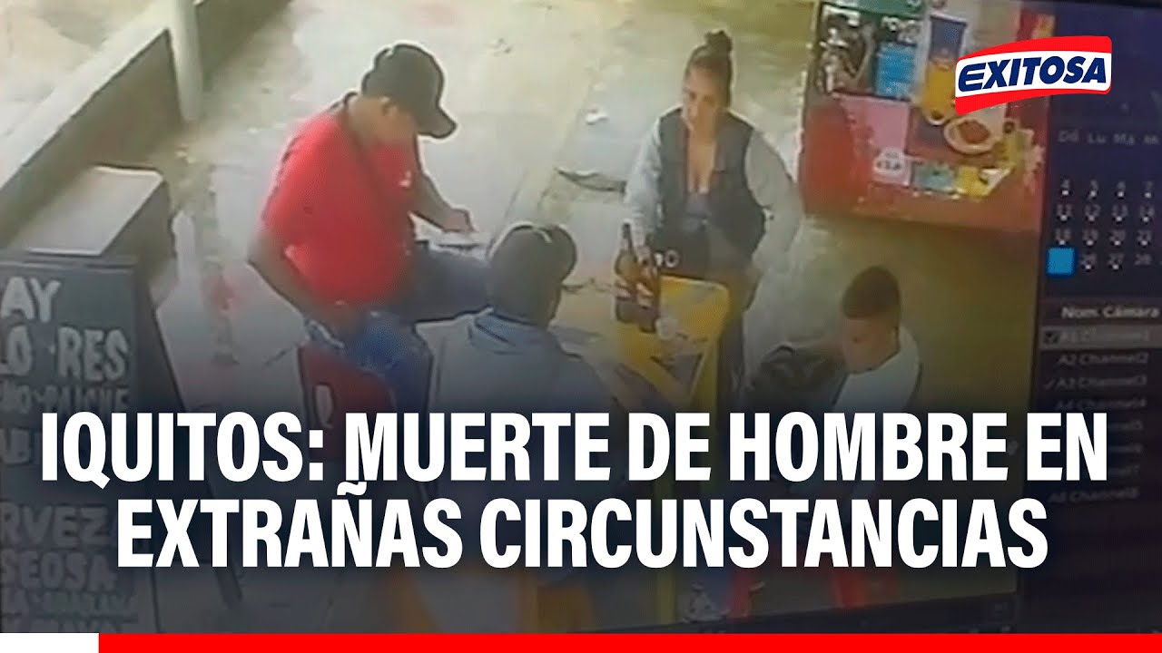 🔴🔵 Iquitos: Muerte de hombre en extrañas circunstancias