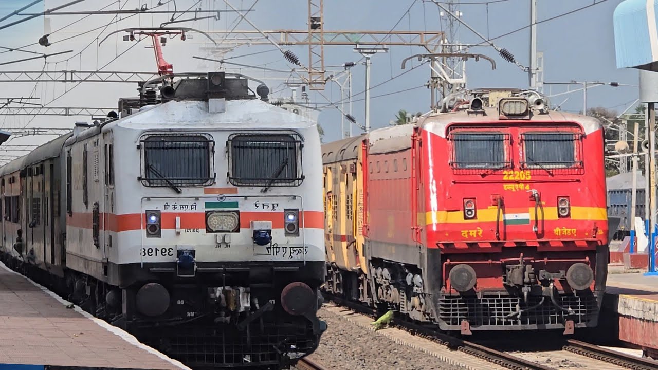 Fresh New locomotives In Indian Railways | Konark +Prashanthi +LTT +Sf Express + Nagawali+Durg+Extr 