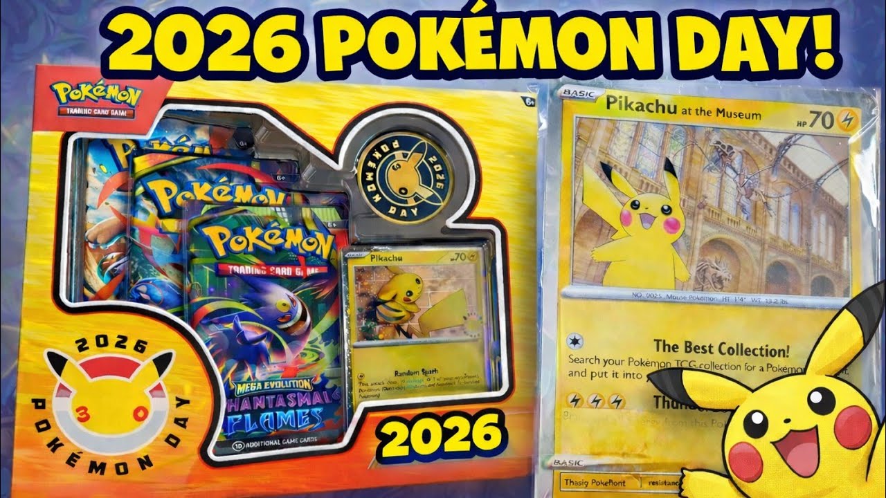 Opening the Pokemon Day Pikachu box