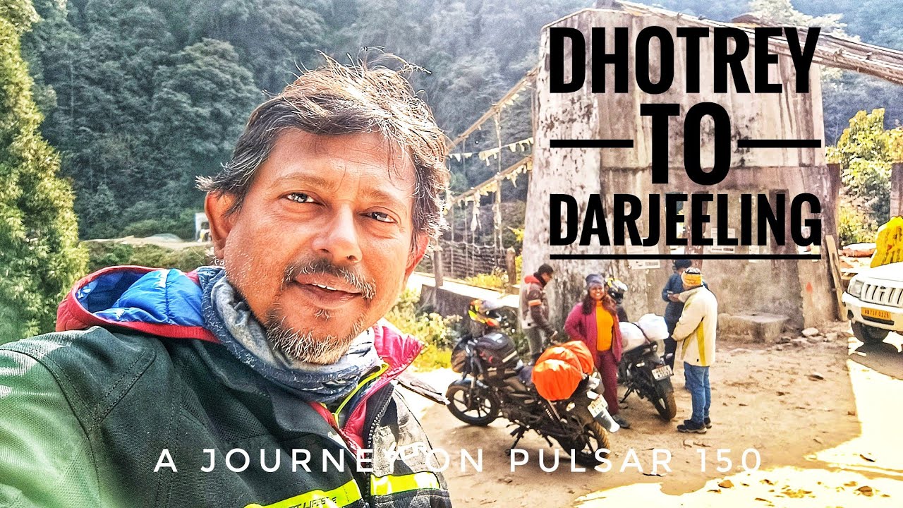 DHOTREY TO DARJEELING | BIKE RIDE | OFFBEAT DARJEELING SERIES | EP - 3 | DECEMBER 2024.