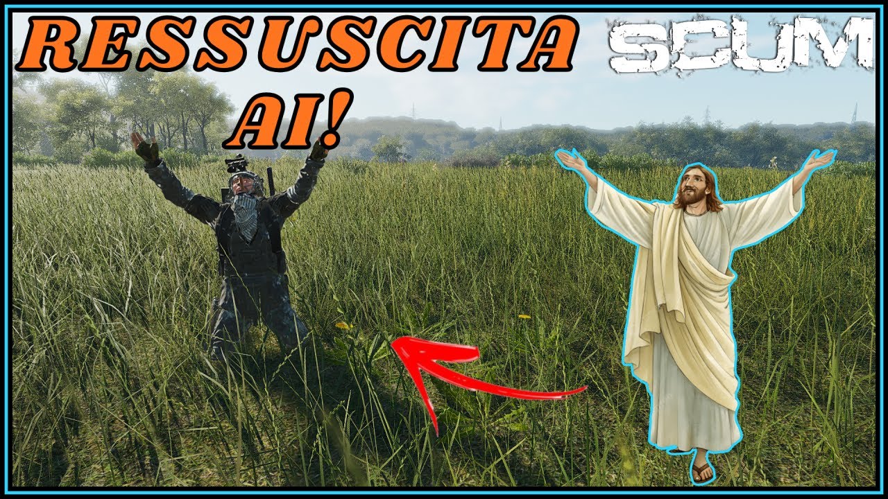 SCUM: Apreenda agora como RESSUSCITAR seu amigo e tirar grampos de forma RÁPIDA! #scum #scumgameplay