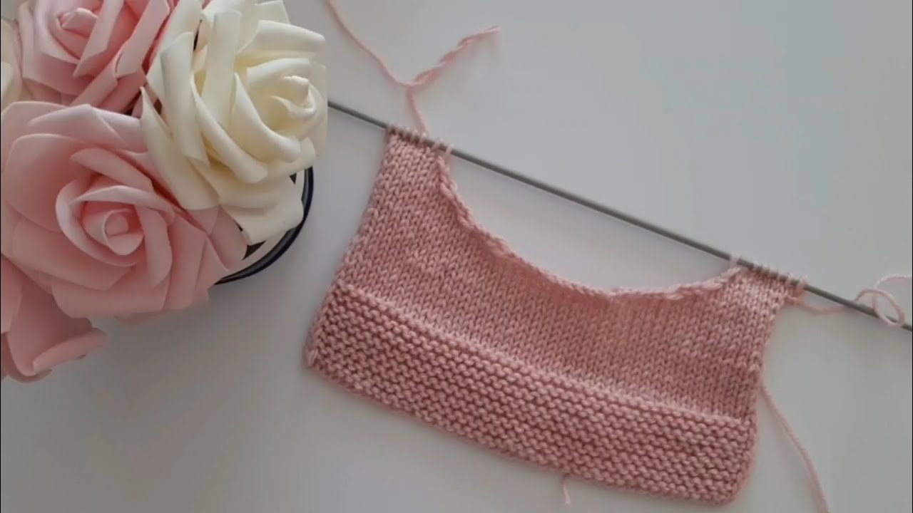 Il girocollo ai ferri /Round neckline  / Escote redondo