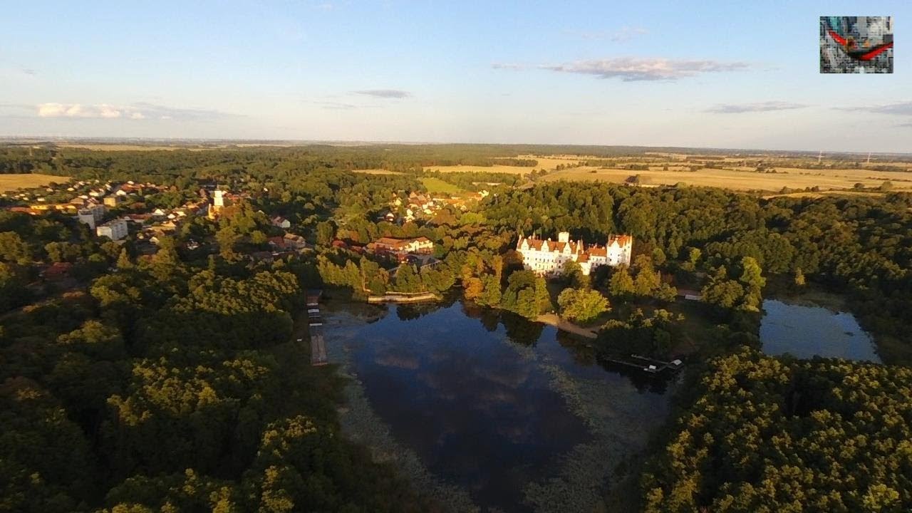 ➤ Luftaufnahme von Boitzenburg (Landkreis Uckermark) in Brandenburg