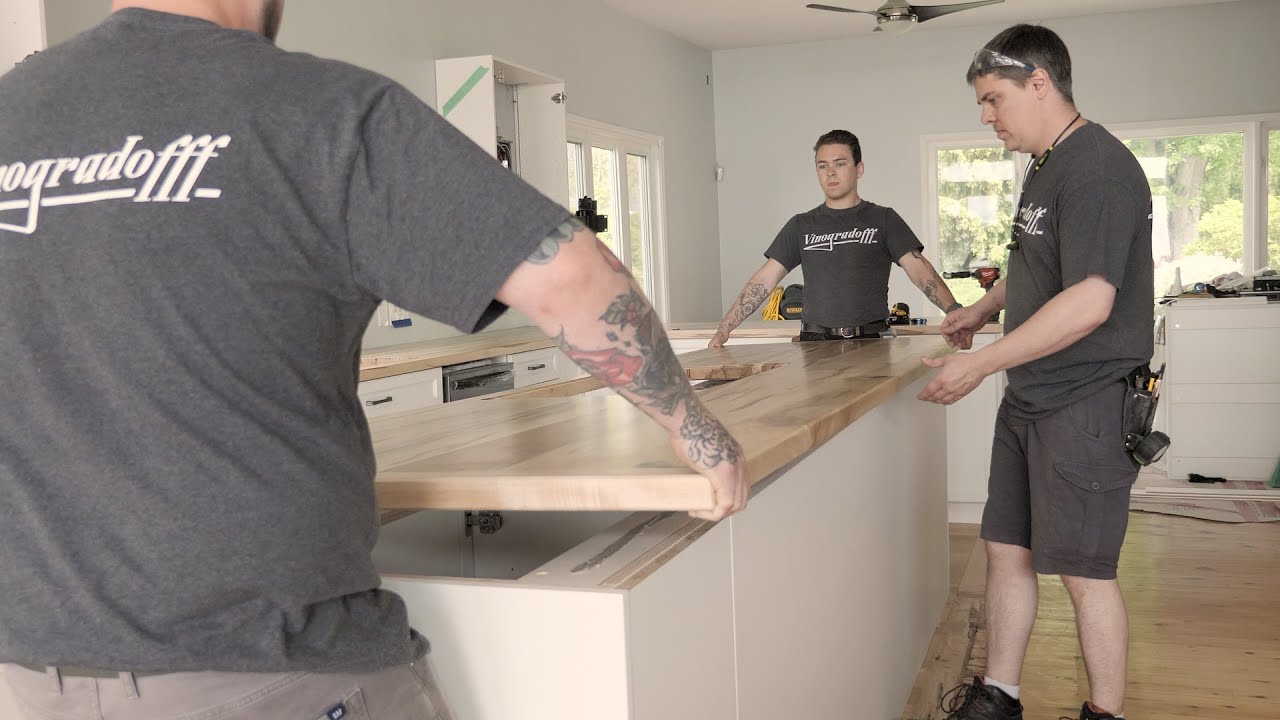 Custom Dream Countertops | Wormy Maple Creation