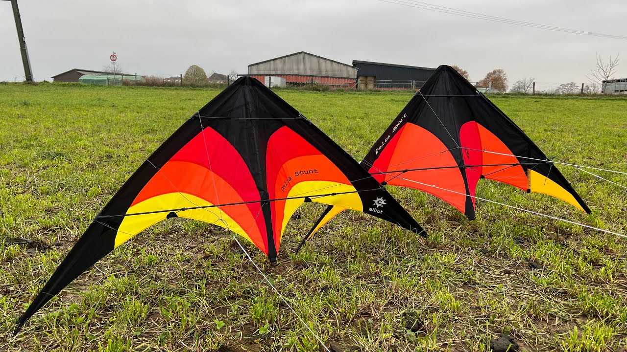 Test: Einsteigerlenkdrachen Elliot Delta Sport und Delta Stunt