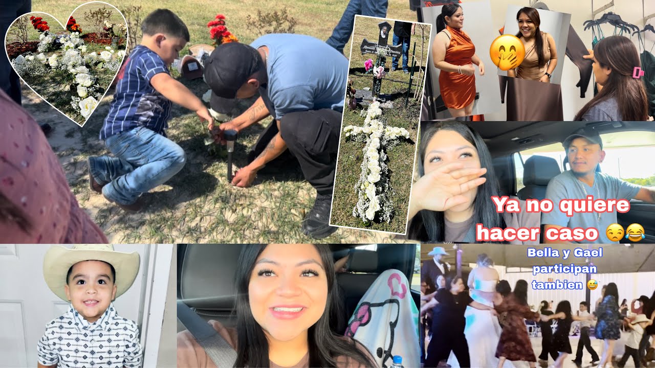 EN BUSCA DE VESTIDOS PARA LA BODA!💃🏻 VISITÉ LA TUMBA DE MI ABUELITA Y MI TIO 🥺❤️‍🩹 