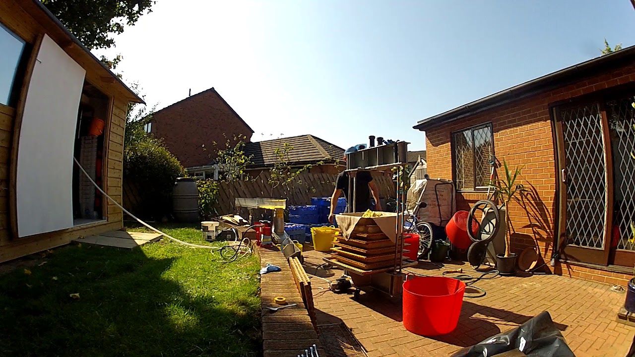 Making cider,  First Cider day of 2018