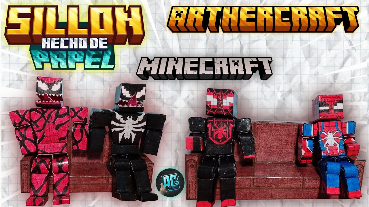 Crea un SILL&Oacute;N estilo Minecraft para tus personajes | &iexcl;Hazlo t&uacute; mismo! 🧩✨ | ArtherCraft