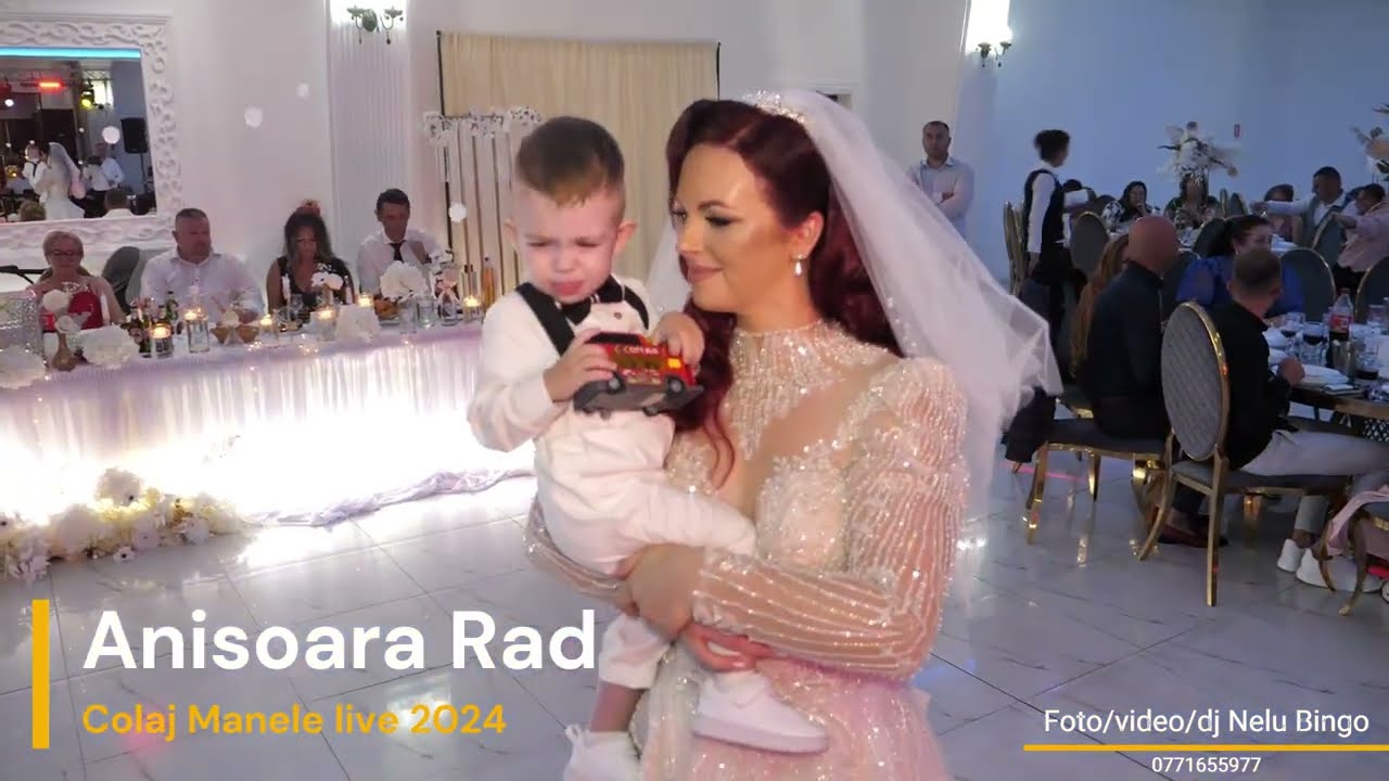 Anisoara Rad Colaj Manele Show Live 2024!  Nunta Nelu Si Violeta