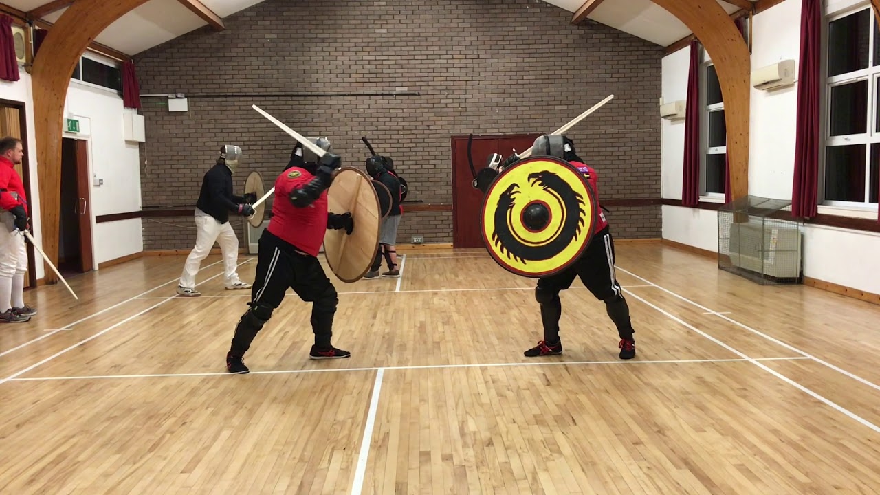 Sword & Shield Sparring - Mike vs Nick
