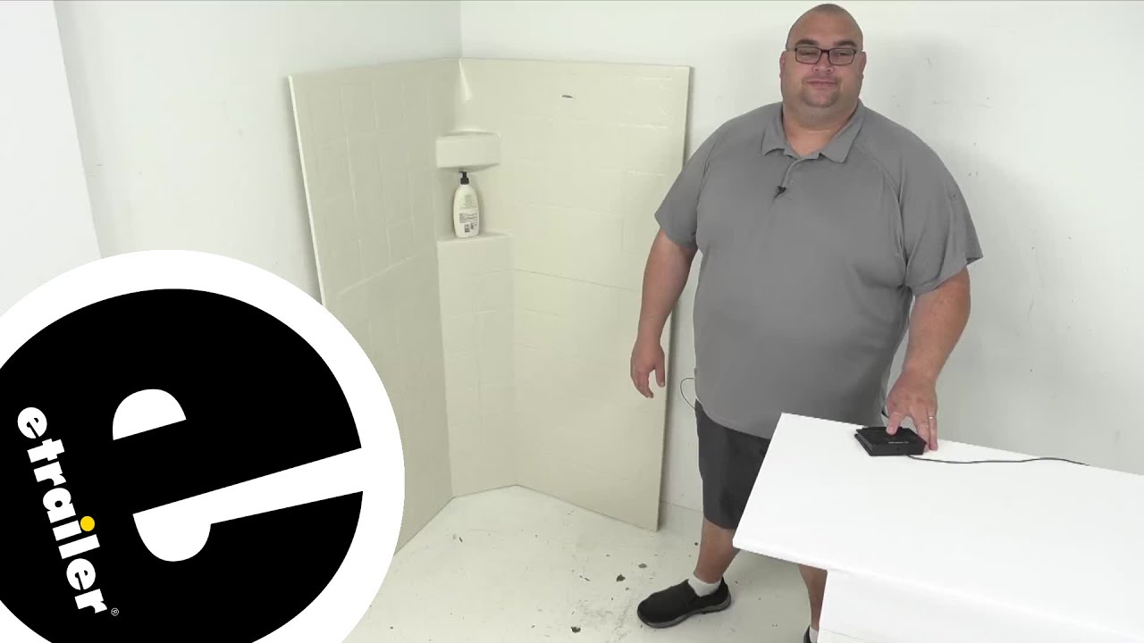 etrailer | Review of Specialty Recreation RV Showers and Tubs - Indoor Shower - SR98MR