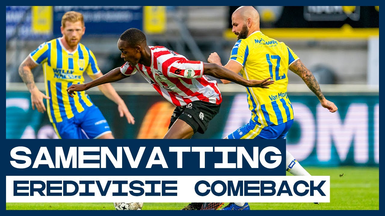 Het slotstuk van de Eredivisie Comeback | Samenvatting RKC Waalwijk - Sparta Rotterdam | De Comeback