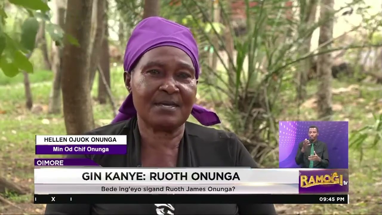 Gin Kanye: Sigand Onunga, ruoth ma Nyalenda mane obedo D.O ma kojolo
