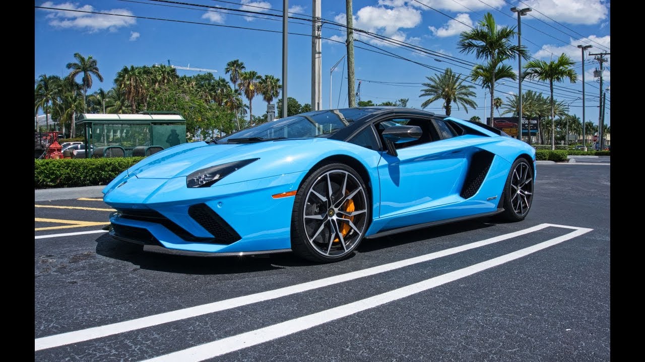 3 Lamborghini Aventador S Roadster Arrived to Lamborghini Miami for Epic BULL Ride to Key Largo