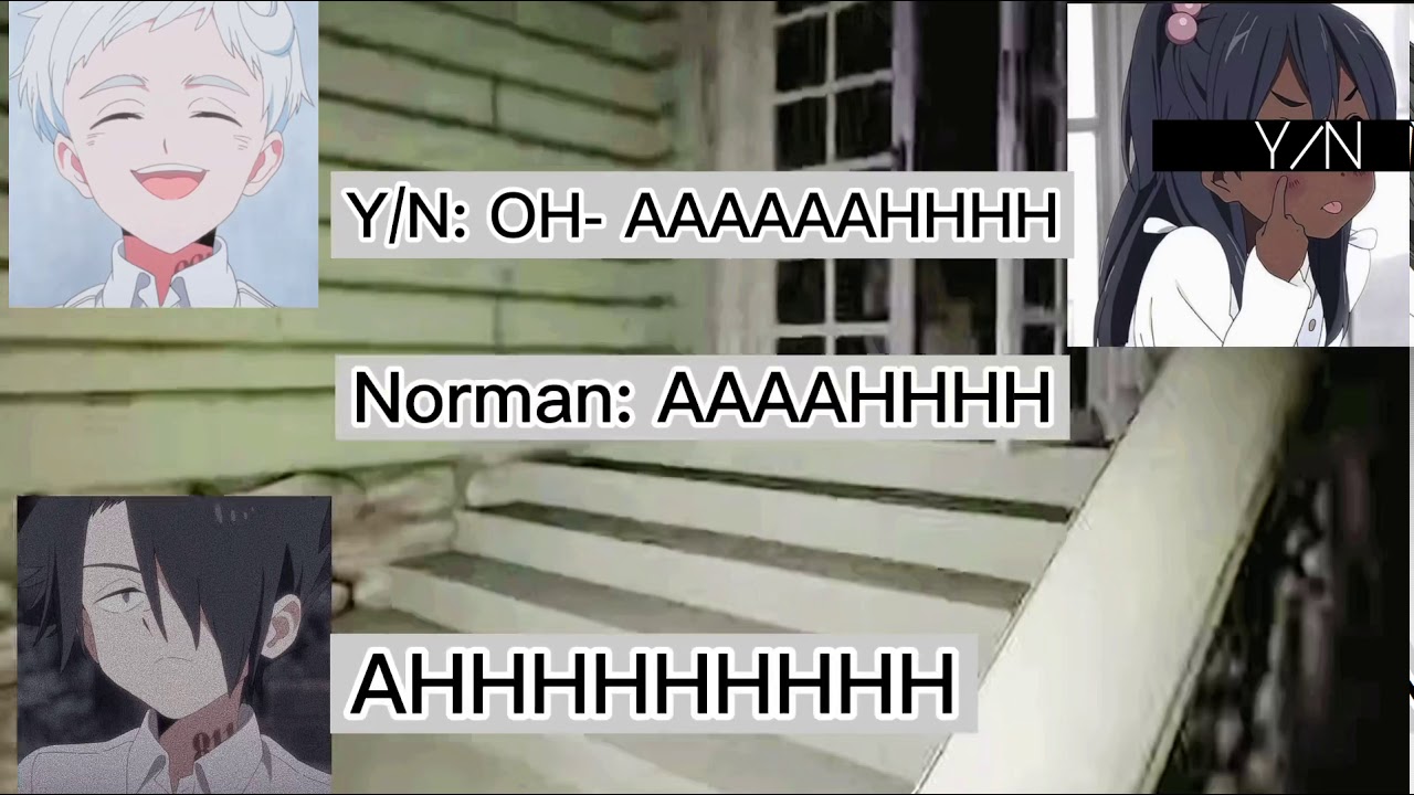 (Again) The Promised Neverland Playing Scary Games Ft. Black y/n