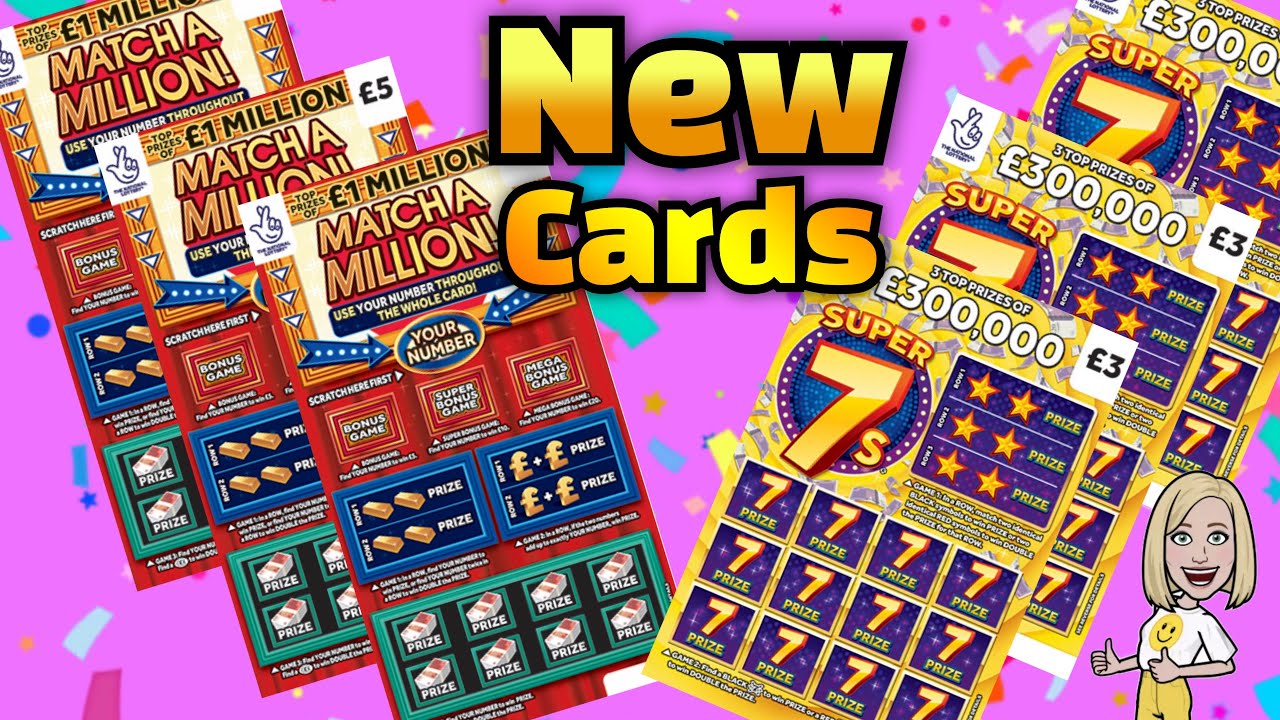⭐️⭐️ Brand New Match a Million & Super 7s Scratch Cards ⭐️⭐️