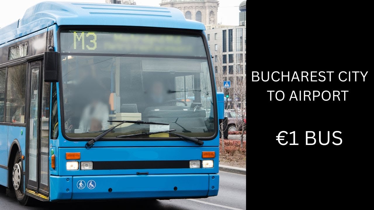 Bucharest City Centre to Otopeni airport for ONE EURO | But is this Europe's MOST EXPENSIVE airport?