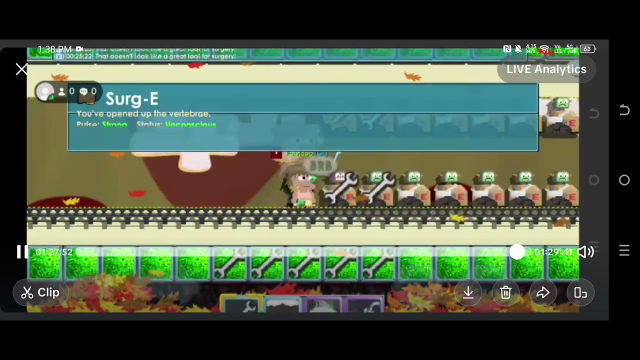 Growtopia Surgery Bug #growtopia #gaming 
