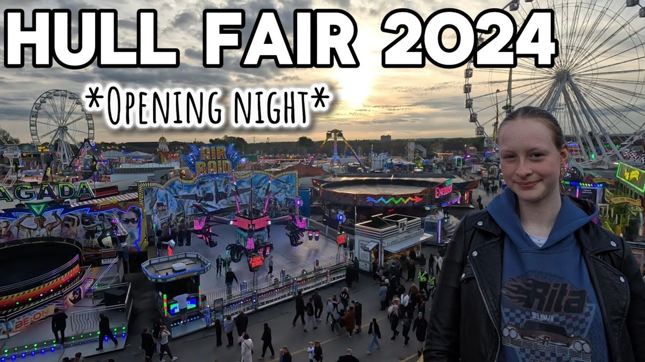 Hull Fair 2024 — открытие | ПОЛНЫЙ обзор 🎢🍔🍭🌭🎡