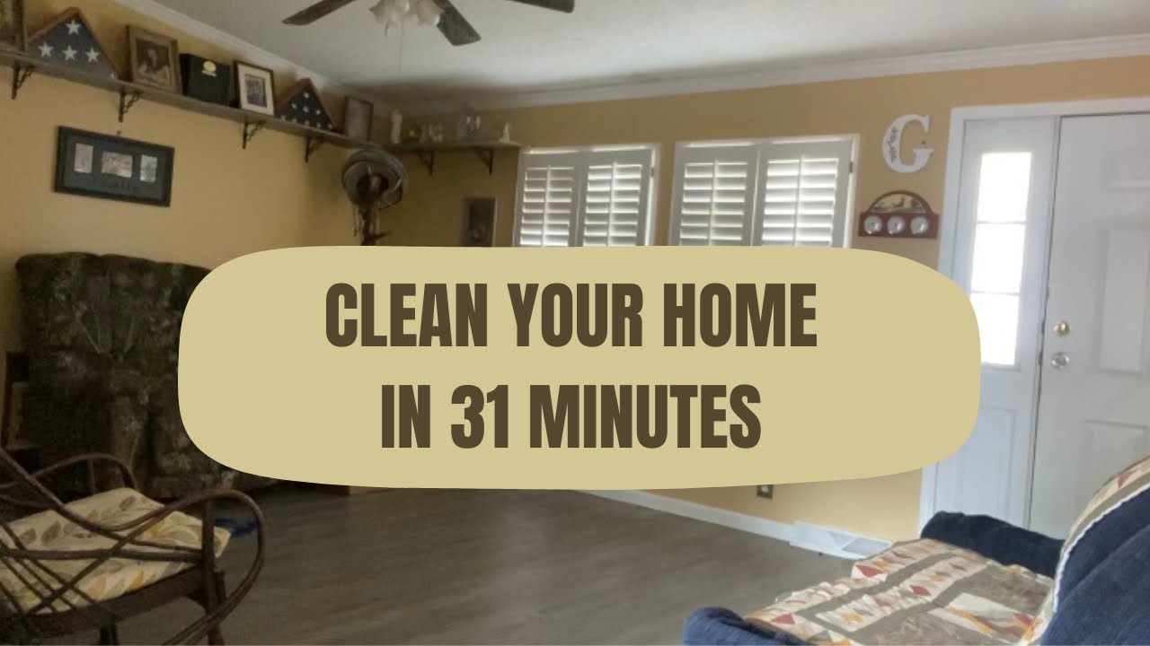 Watch me clean - No talking - No music 
