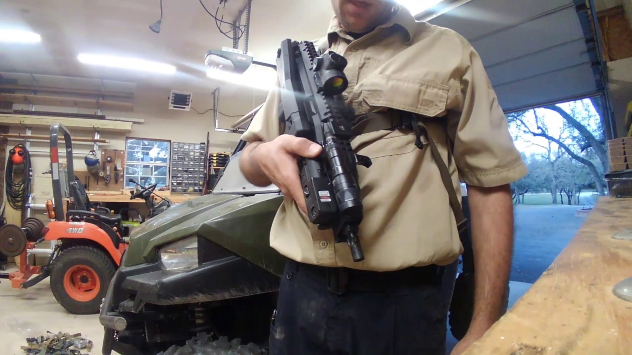 CZ Scorpion EVO SBR - Advanced Gunslinger Armament HIT sling initial thoughts