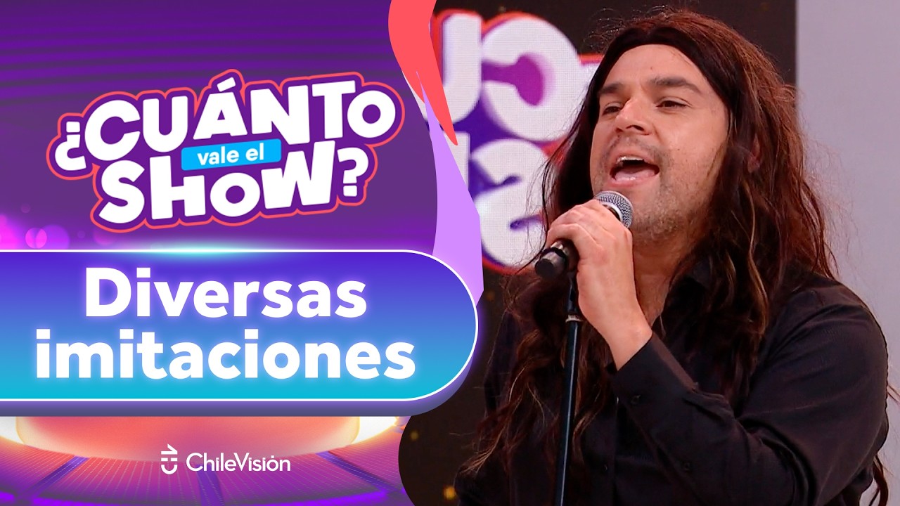 ¡IMPRESIONANTE! Juan Pablo Oyarzo maravilló con su gran número de parodias - Cuánto Vale El Show