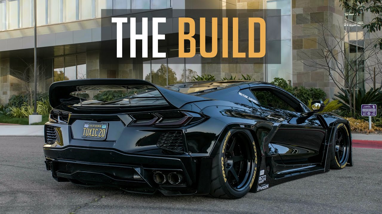 THE NECK-BREAKING C8 CORVETTE *World's First Bagged and Wide Body* | THE BUILD