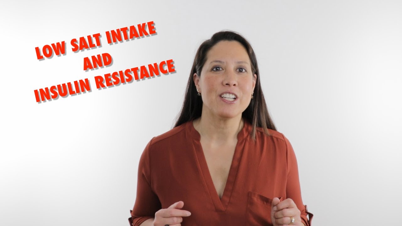 Низкое потребление соли и резистентность к инсулину