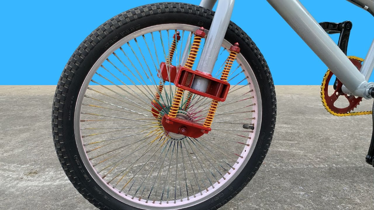 This Genius Bicycle Suspension Idea Will Surprise You!