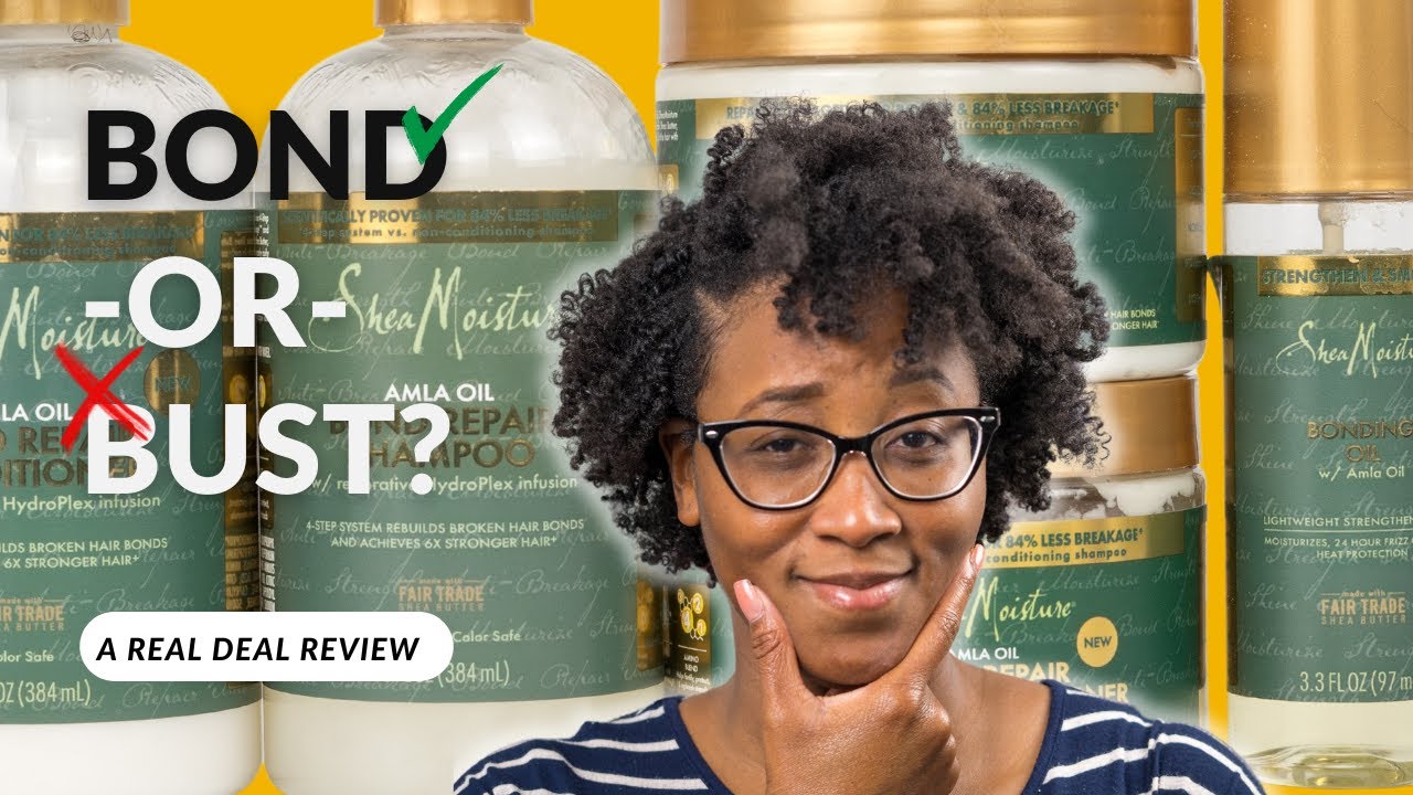 I Tried Shea Moisture's New Bond Repair Collection| IN-DEPTH Review
