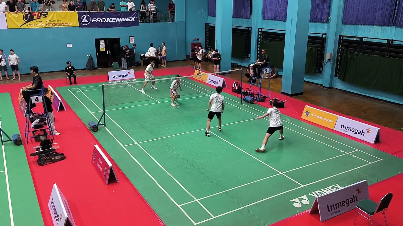 Kejurkot 2024 ..Juansen/Tora Vs Danny Wijaya/ Jonathan Sutanto..3 oktober 2024