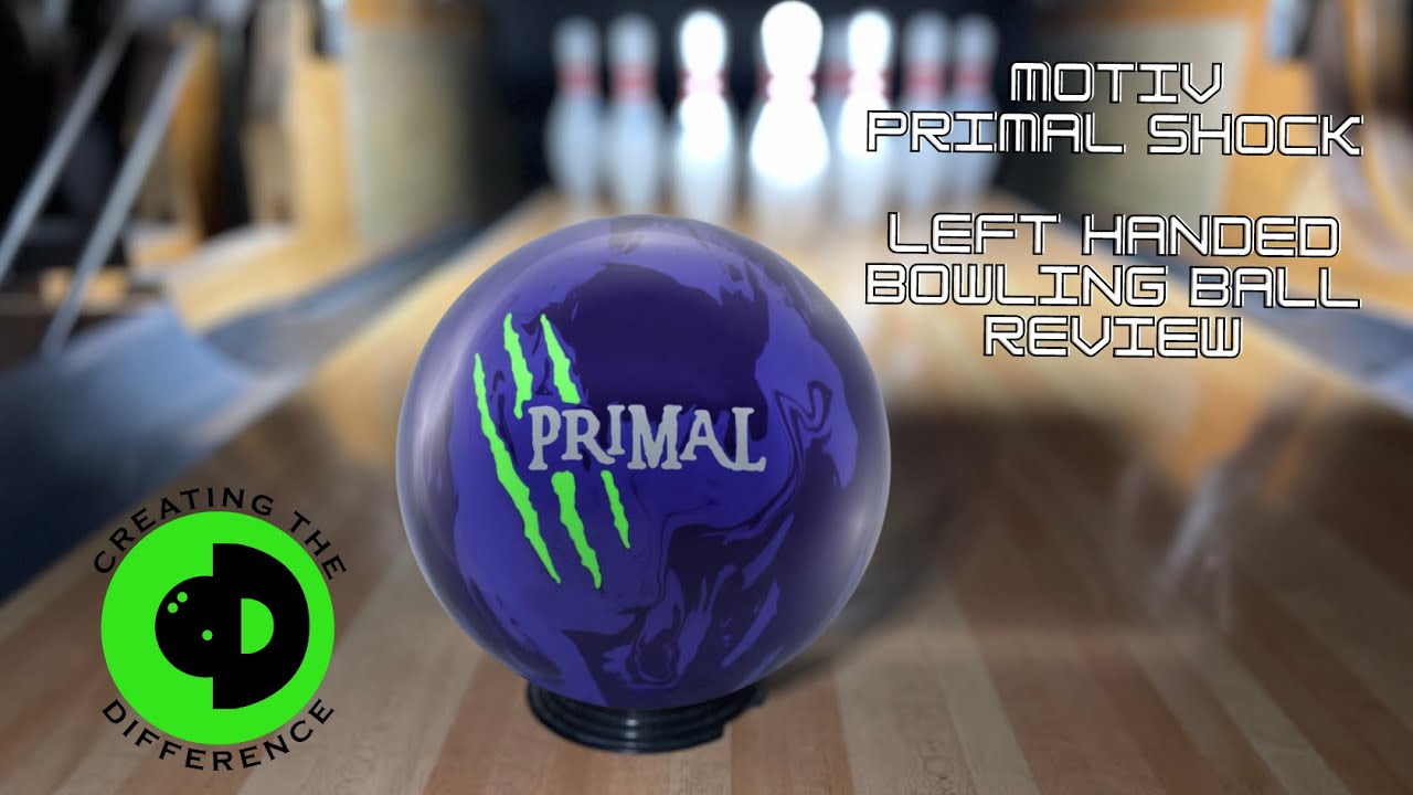 Motiv Primal Shock LEFT HANDED Bowling Ball Review | AN ACTUAL SHOCK TO THE PINS!